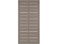 Sichtschutzzaunelement Faro Grau lackiert 180 x 90 cm FSC®