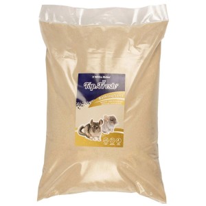 Witte Molen Sable de bain pour chinchillas Top-Fresh, sac de 12,5 kg pour l'entretien des petits animaux.