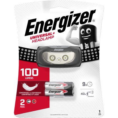 Energizer LED-Stirnlampe Universal Plus 3 Headlight inkl. 2 x AAA Batterien