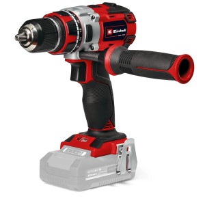 Visseuse-perceuse sans fil Einhell TP-CD 18/80 Li BL Solo, rouge/noir, avec poignée supplémentaire (sans batterie)