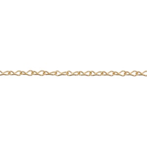 Catena singola in ottone Ø 1,1 mm / a metratura