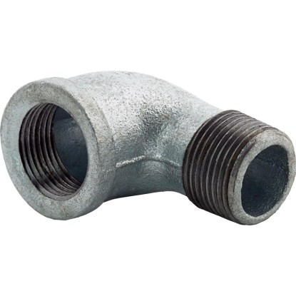 Connettore angolare ghisa malleabile 24,1 mm (Rp 3/4) x 26,4 mm (R 3/4)