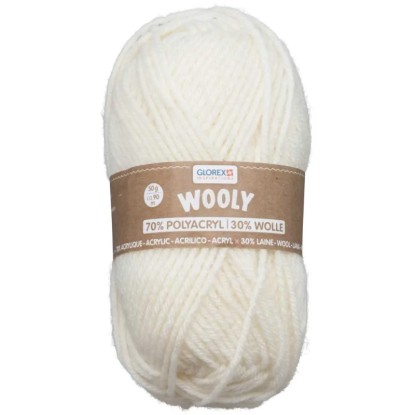 Filato per maglia Wooly Naturale 50 g
