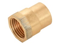 Löt-Übergangsmuffe Ø 18 mm x 18,6 mm (Rp 1/2) Rotguss