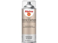Alpina Feine Farben Sprühlack Purismus in Silber 400 ml