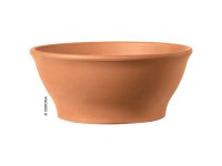 Deroma Pflanzschale Liscia Cotto Ø 23 cm / Höhe 11,5 cm