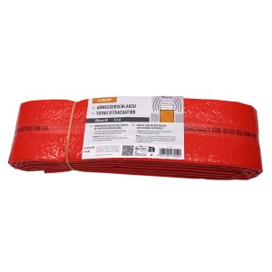 Tuyau d'évacuation Climapor PE DN50, 2,5 m, rouge, pour installation de chauffage.