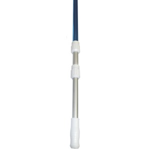 Manche télescopique en aluminium Steinbach, 3 pièces, 1,20 - 3,60 m pour épuisette de piscine.