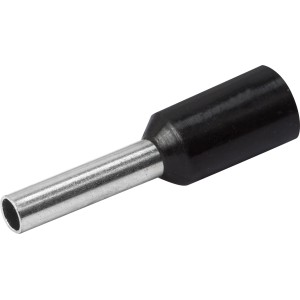 Terminali a bussola isolati, Ø 1,5 mm, 100 pezzi, per connessioni cavi sicure.