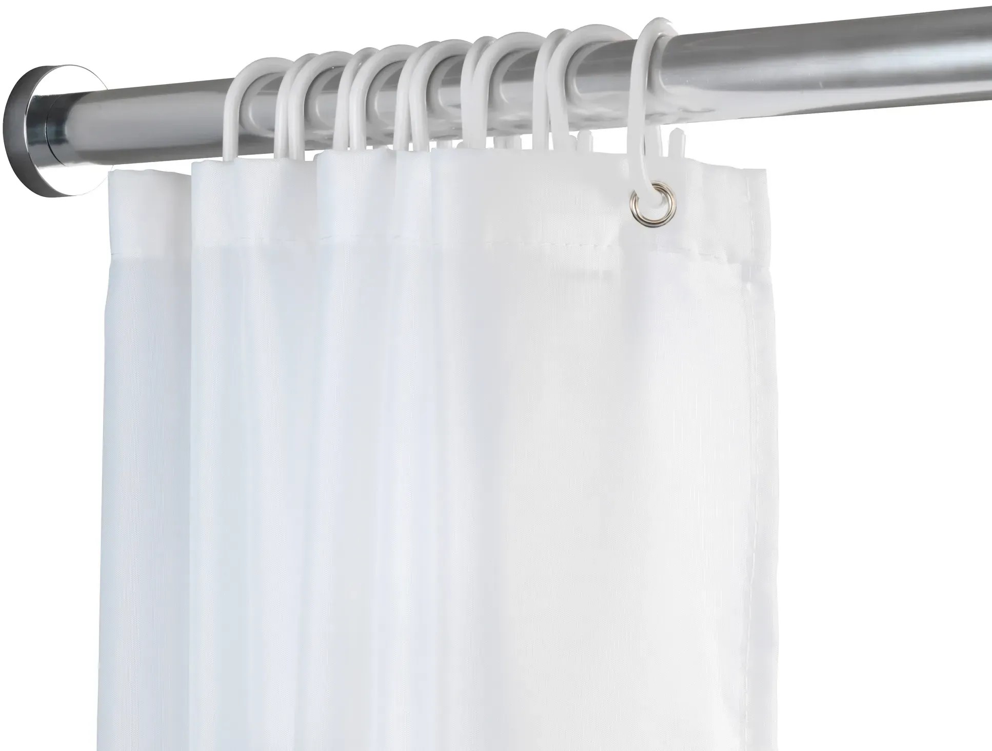 Tringle à Rideau De Douche Télescopique En Acier Inoxydable En Forme De L Support De Rideau De Douche Tringle A Rideau A Episser 108 138cm Argent 98184741