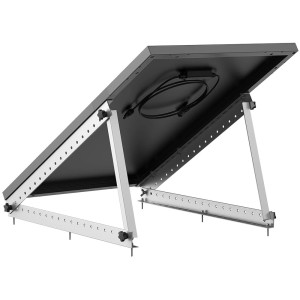 Staffa inclinabile EcoFlow per pannello solare rigido da 100W, regolabile per luce solare ottimale.