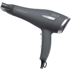 Sèche-cheveux Profi Care HT 3045 anthracite, 2200W, avec embout et anneau de suspension.
