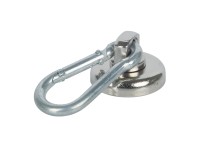 Fix-o-moll Topfmagnet Neodym Silber 40 mm x Ø 25 mm