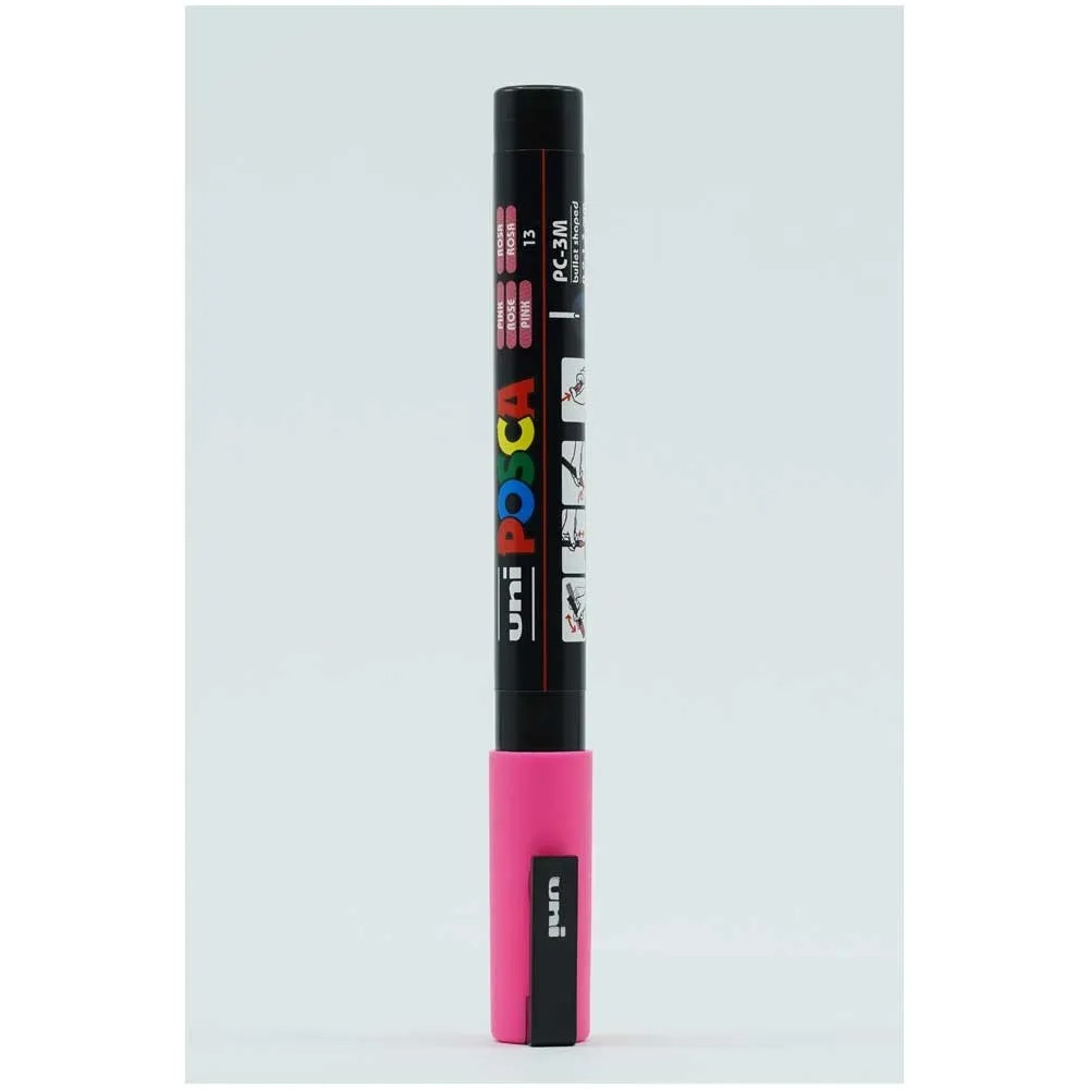 Uni Posca Fine Tip Marker PC-3M Rose