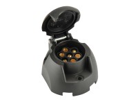 Unitec Steckdose 7-polig Kunststoff 12 V