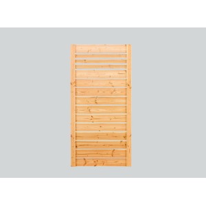Élément intermédiaire Neo Douglas, 180x90 cm, pour clôture de jardin. Bois avec visserie en inox.
