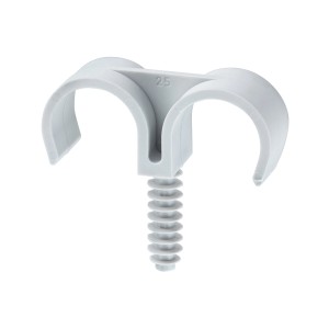Diaqua PEX anneau de fixation double, plastique, pour tubes multicouches.