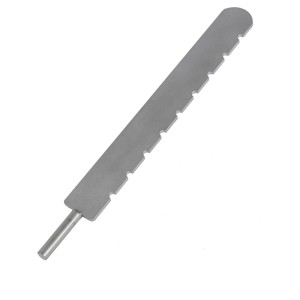 Feu du Jardin Bras de barbecue Fix en acier inoxydable 0,5 x 42 x 4 cm