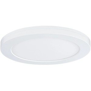 Panneau LED encastrable Paulmann Cover-it blanc rond avec détecteur, Ø225mm.