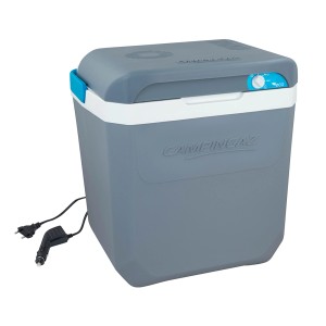 Campingaz Kühlbox Powerbox Plus 24L, grau, mit 12V/230V Anschluss und Einstellrad.