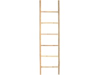 MSV Handtuchleiter 6-stufig Bambus (HxBxT) 190 x 51 x 4 cm