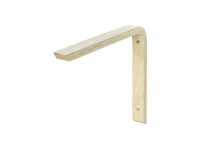 Holzkonsole Thor Schichtholz Natur 29 x 24 x 3 cm