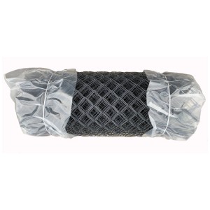 Grillage losange anthracite, revêtu, hauteur 1 m, longueur 12,5 m, en rouleau.