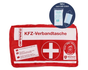 Cartrend Kfz-Verbandtasche Rot DIN 13164 kaufen bei OBI