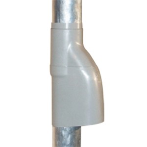 Separatore per foglie Garantia grigio per pluviali, accessorio per serbatoi di raccolta dell'acqua piovana.