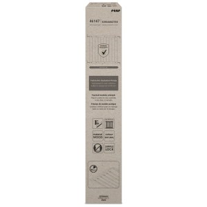 Reer Schraubgitter Baukasten Holz Natur, Verpackung mit Produktinformationen.