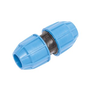 Manchon LUX-TOOLS pour tubes PE (Ø 20 mm) en plastique pour systèmes d'eau froide.
