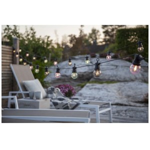 Guirlande lumineuse LED Star Trading Circus Small Multicolor, 20 LED, 8,55 m, pour intérieur et extérieur.