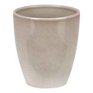 Pot pour orchidées Scheurich, 13x15cm, taupe, brillant. Pot en céramique pour orchidées.