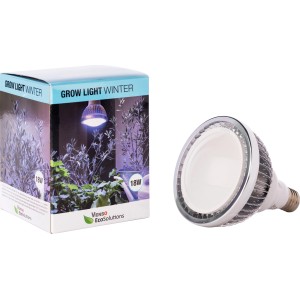 Lampada LED per piante Winter 18W E27 con confezione. Luce per piante per svernamento.