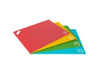 Nouvel Schneidebretter flexibel Polypropylen Mehrfarbig 28 x 36 cm / 4 Stk. Nouvel Schneidebretter flexibel Polypropylen Mehrfarbig 28 x 36 cm / 4 Stk.