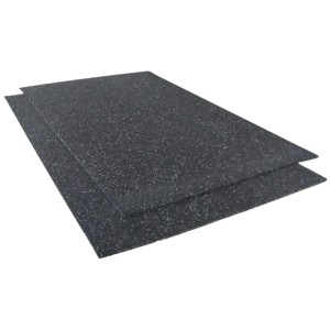 Tapis de protection de construction Regupol resist, épaisseur 8 mm, pour la protection des joints et des isolations.