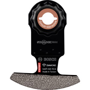 Lame de scie segmentée Bosch Expert MATI68 RSD4 Spitz, 68mm, pour outils multifonctions.