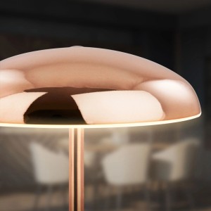 Briloner Lampada da tavolo LED Caxa dimmerabile Rame 300 lm / Ø 19,5 x 30,5 cm