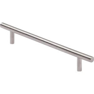 Maniglia 1407 in acciaio inox per mobili, facile da montare.