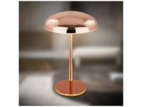 Briloner LED-Tischleuchte Caxa dimmbar Kupfer 300 lm / Ø 19,5 x 30,5 cm