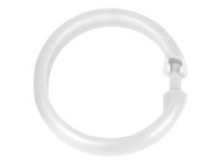 Schöner Wohnen Duschvorhangringe Weiss gross Ø 5 - 6 cm / 16 Stk. Schöner Wohnen Duschvorhangringe Weiss gross Ø 5 - 6 cm / 16 Stk.