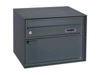 Alpertec Wandbriefkasten Anthrazit Alpertec Wandbriefkasten Anthrazit