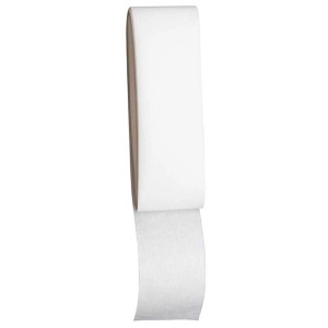 Bande thermocollante blanche pour ourlet, 2,5 x 500 cm, pour ourler facilement les tissus.
