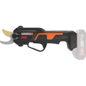 Cesoia a batteria Worx WG330E.9 20 V con lama SK5 per tagli precisi in giardino.
