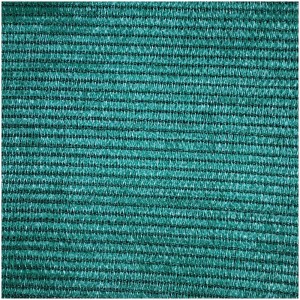 Ombreggiatura verde per serra, 265x230 cm, in tessuto resistente ai raggi UV.