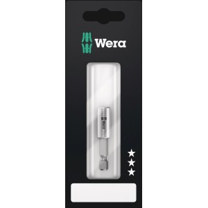 Portainserti universale Wera 899/4/1, 50 mm, per inserti con attacco esagonale esterno da 6,3 mm.