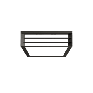 Plafonnier d'extérieur Philips MyGarden Moonshine anthracite au design moderne.
