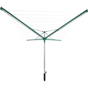 Séchoir parapluie Leifheit Linomatic 600 deluxe avec 60 m d'étendage et système Easy-Lift.