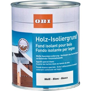 Dose OBI Holz-Isoliergrund Weiss, geeignet für Innen- und Aussenbereich.