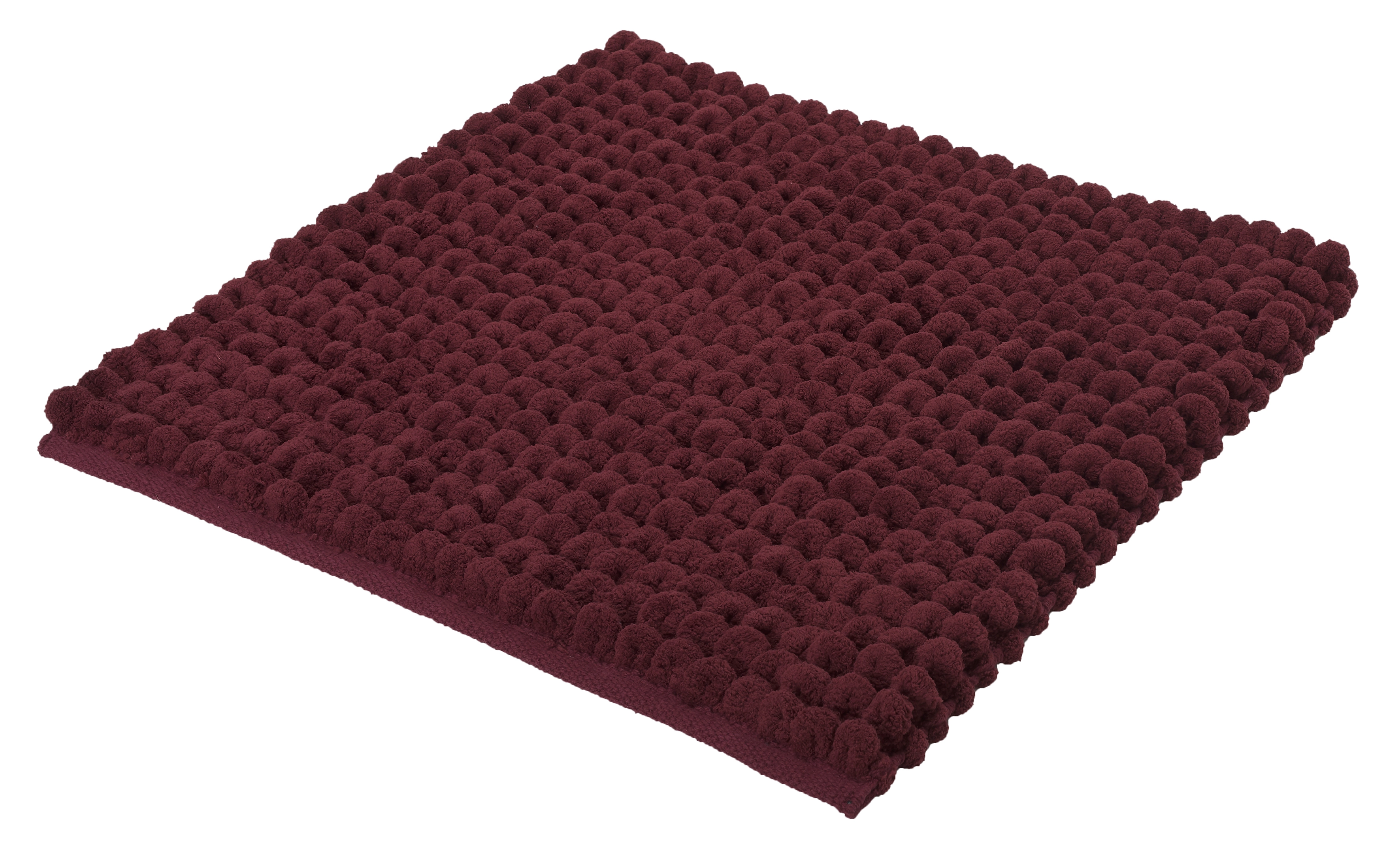 Kleine Wolke Tappeto per bagno Legno rosa 60 x 60 cm